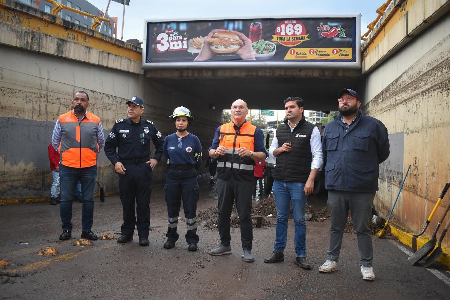 Reacción inmediata del Gobierno de la Capital para restablecer la movilidad de la ciudad