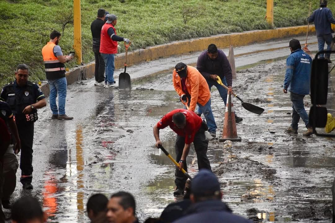 Reacción inmediata del Gobierno de la Capital para restablecer la movilidad de la ciudad