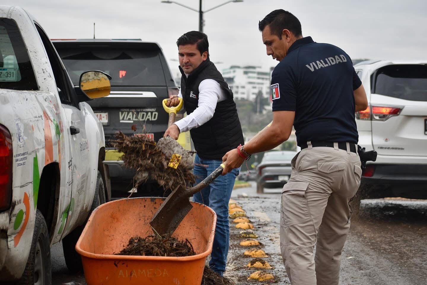 Reacción inmediata del Gobierno de la Capital para restablecer la movilidad de la ciudad