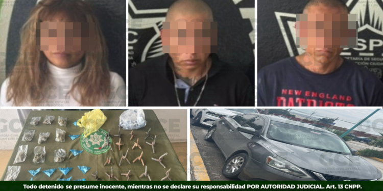 GUARDIA CIVIL ESTATAL DETIENE A DOS MENORES QUE MANEJABAN UNA MOTOCICLETA ROBADA
