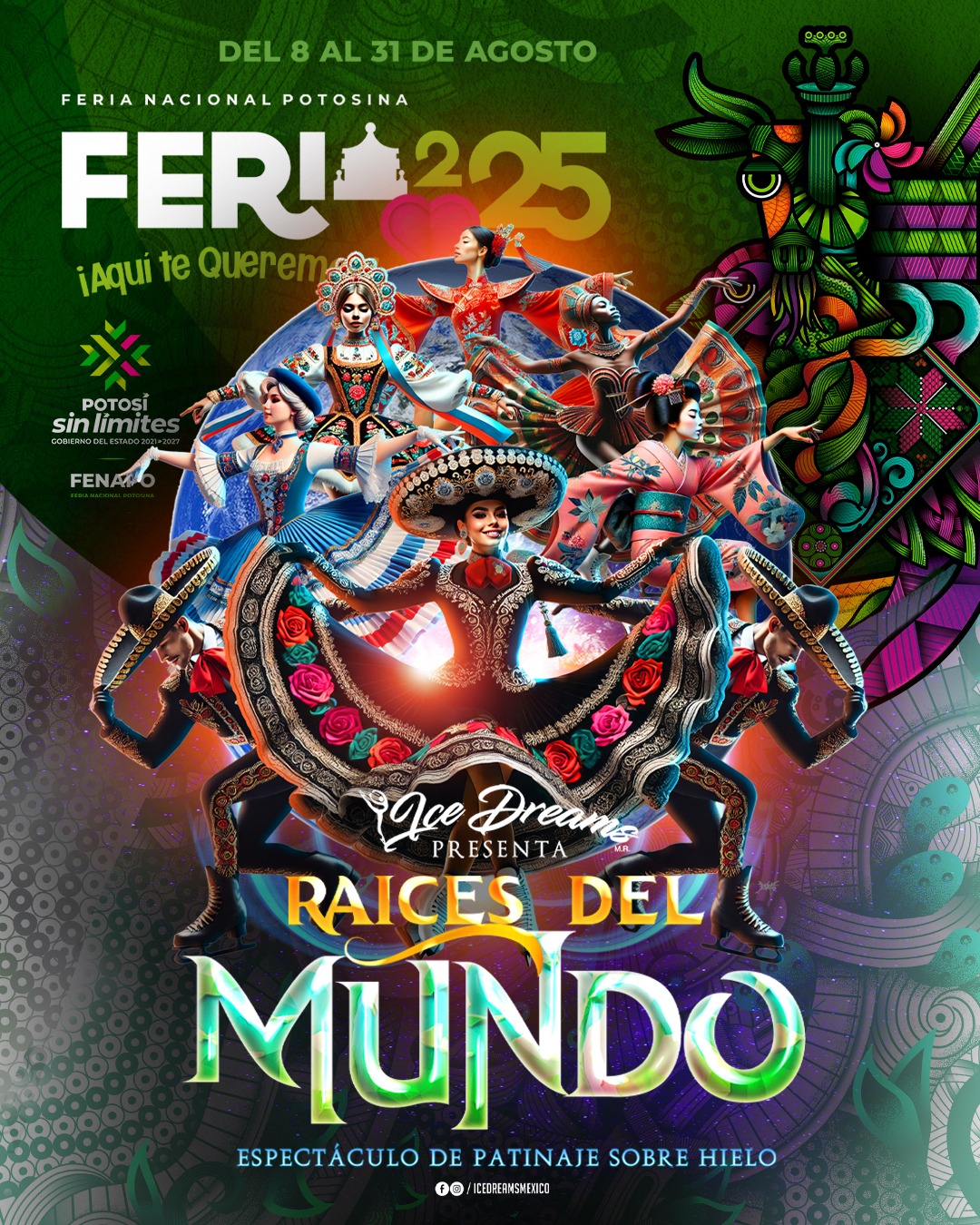 FENAPO 2025 TRAERÁ UN ESPECTÁCULO INTERNACIONAL DE PATINAJE SOBRE HIELO