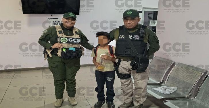 MENOR DE EDAD VÍCTIMA DE MALTRATO INFANTIL ES RESCATADO POR GUARDIA CIVIL ESTATAL