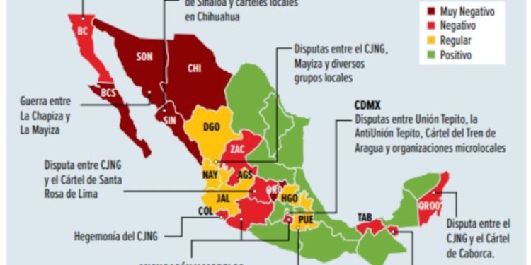 DESTACA SLP EN BALANCE DE LA VIOLENCIA DE MÉXICO EVALÚA