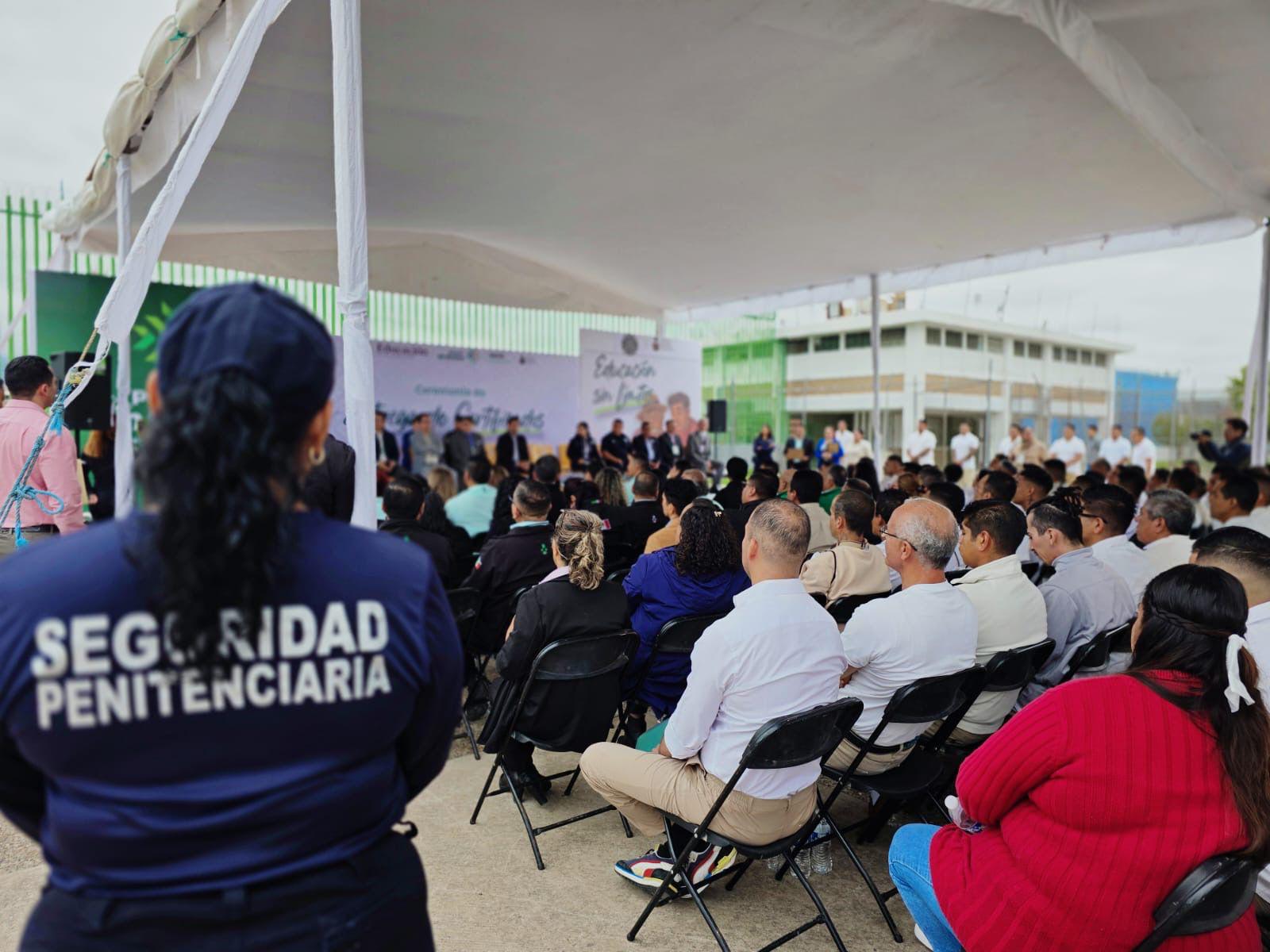 SECRETARÍA ESTATAL DE SEGURIDAD FORTALECE SIN LÍMITES LA REINSERCIÓN SOCIAL CON EDUCACIÓN