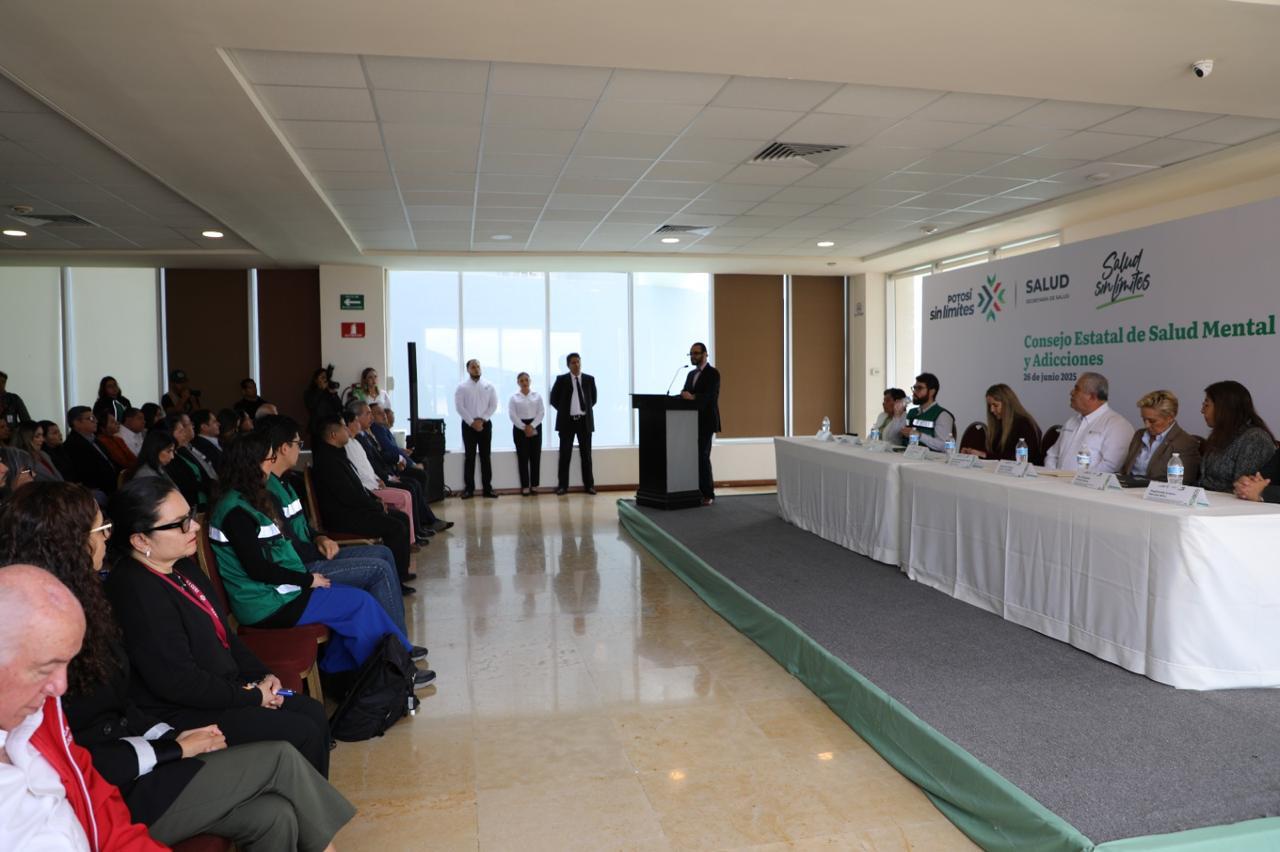 SAN LUIS POTOSÍ PROMUEVE ACCIONES SIN LÍMITES CONTRA LAS ADICCIONES