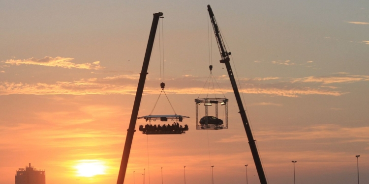 DINNER IN THE SKY ELEVA LA EXPERIENCIA DE LA FENAPO 2025