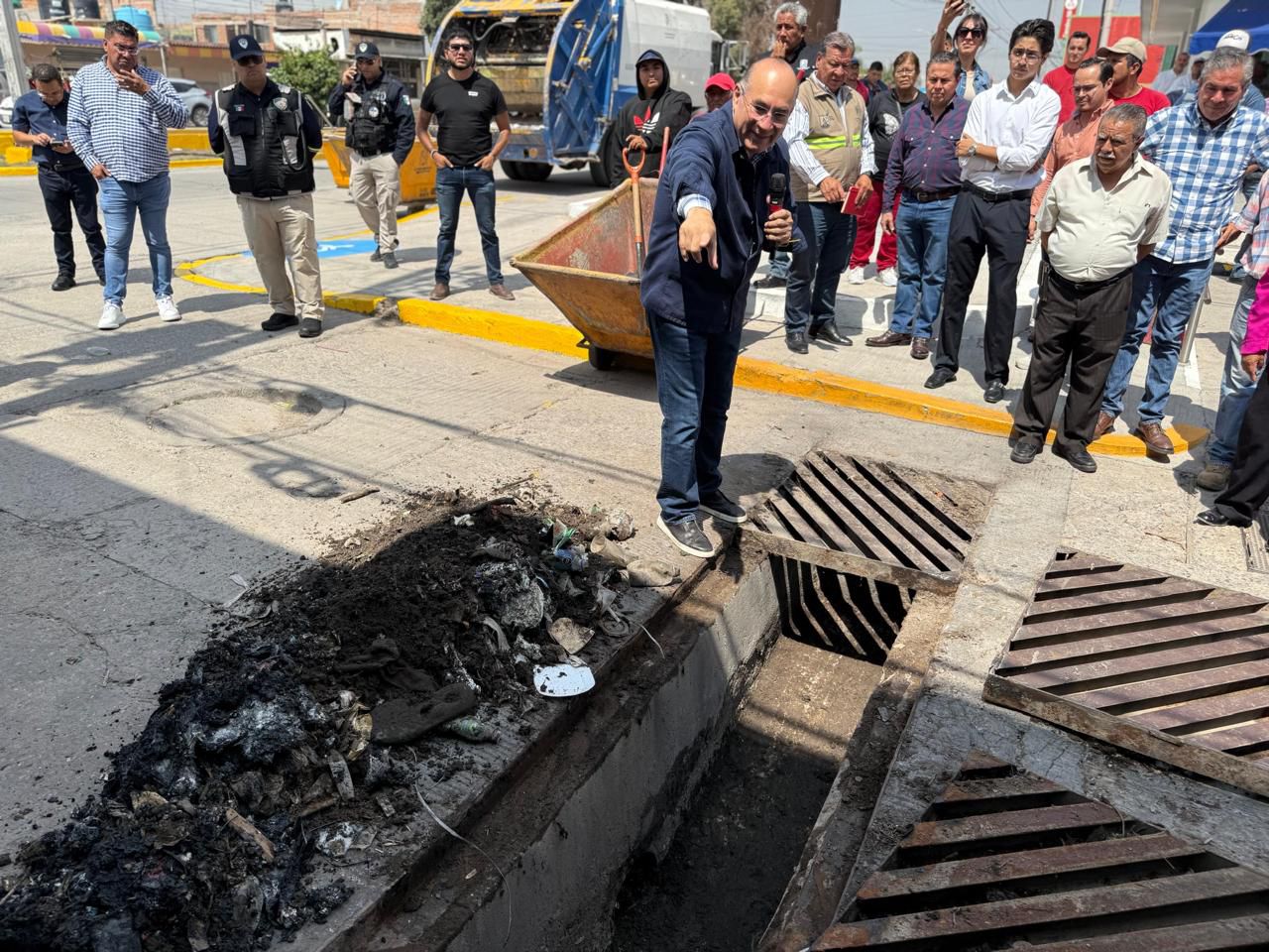 Gobierno de la Capital refuerza acciones contra inundaciones en General I. Martínez