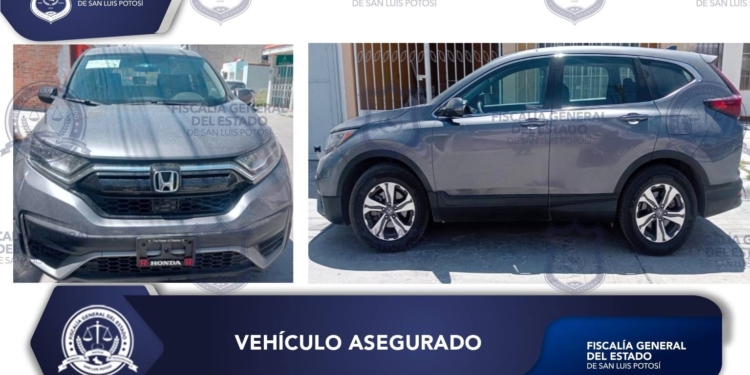 POR TENER NÚMERO DE SERIE APÓCRIFO, PDI ASEGURA UN VEHÍCULO EN LA ZONA METROPOLITANA DE SLP