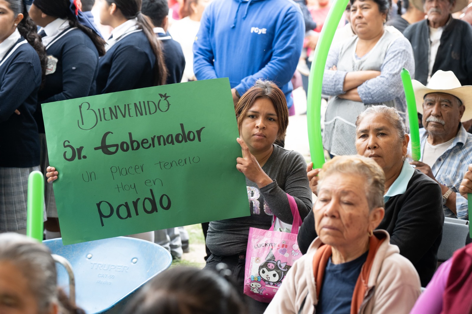 RICARDO GALLARDO ANUNCIA SEGURIDAD Y MÁS INFRAESTRUCTURA A VILLA DE REYES