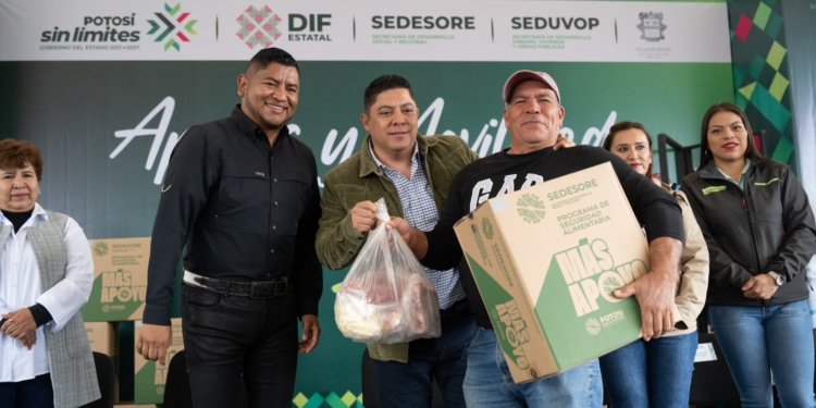 RICARDO GALLARDO ANUNCIA SEGURIDAD Y MÁS INFRAESTRUCTURA A VILLA DE REYES