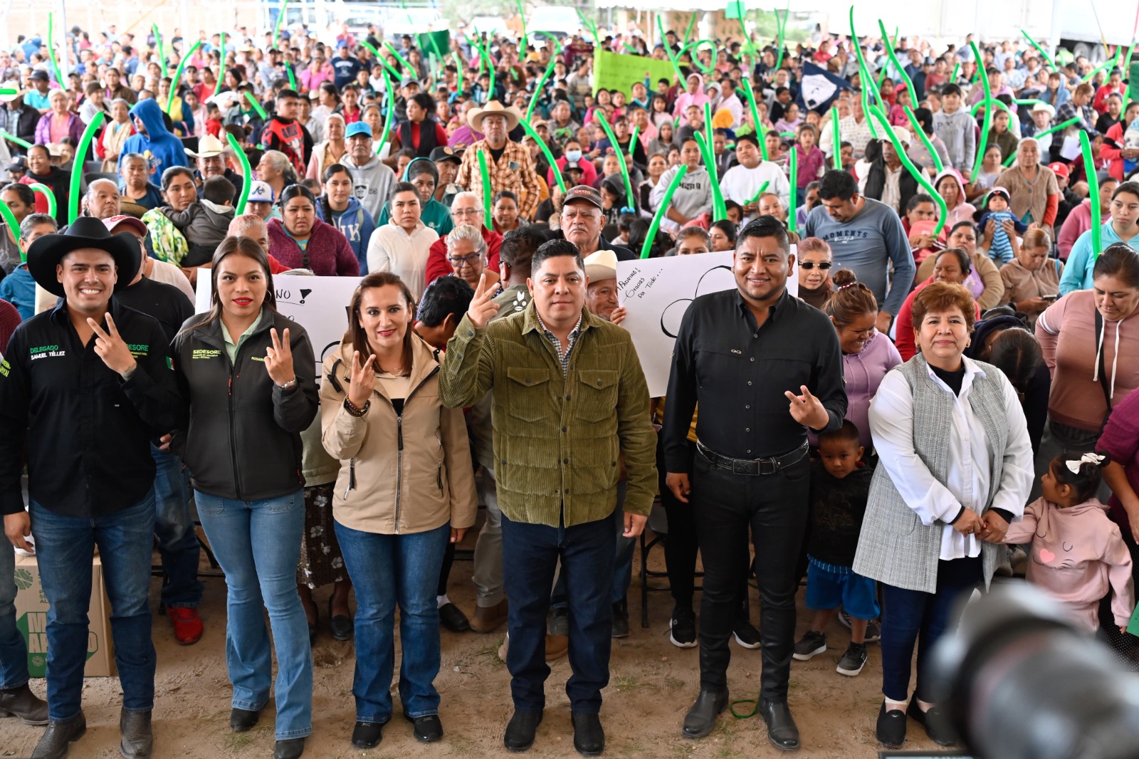 RICARDO GALLARDO ANUNCIA SEGURIDAD Y MÁS INFRAESTRUCTURA A VILLA DE REYES