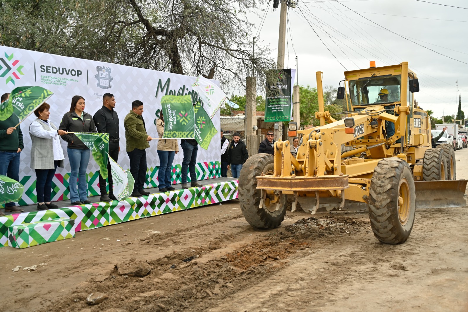 RICARDO GALLARDO ANUNCIA SEGURIDAD Y MÁS INFRAESTRUCTURA A VILLA DE REYES