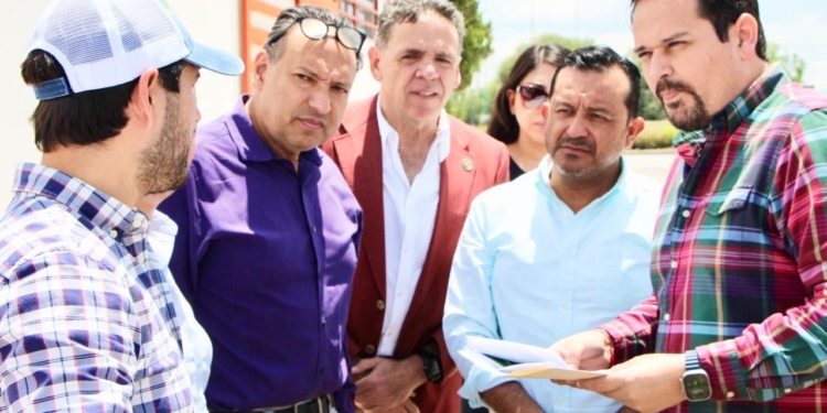 ESTADO E IP SUMAN ESFUERZOS PARA REHABILITAR EJES DE LA ZONA INDUSTRIAL