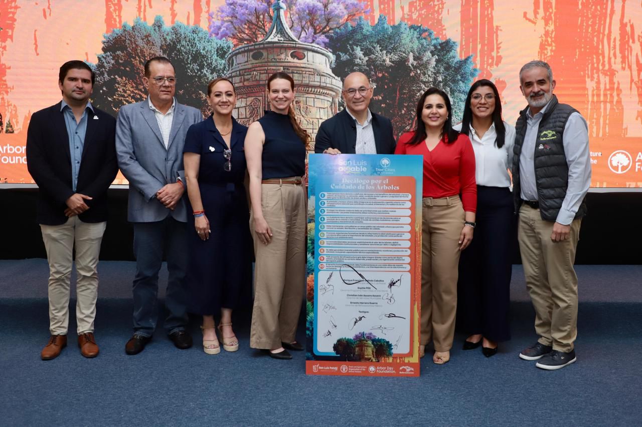 Desde San Luis Capital, impulso internacional para reconocer a los árboles como un derecho humano