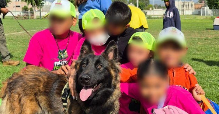 #AgrupamientoK9 de la #GCEl participó en el Pollitos y Pollitas Camp 2025,