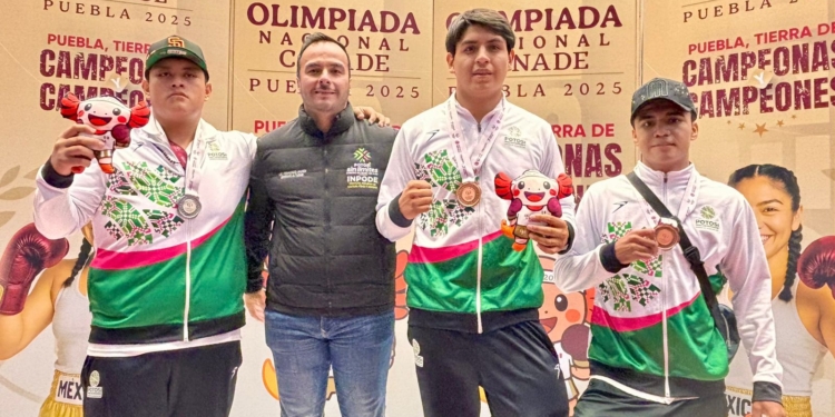 SAN LUIS BRILLA EN BOXEO EN OLIMPIADA NACIONAL 