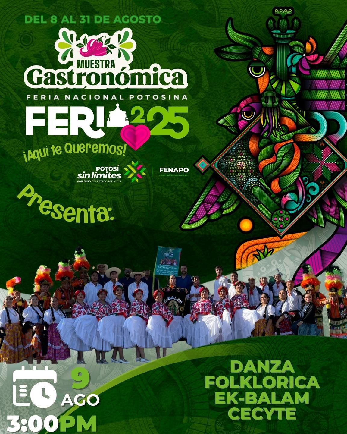 FENAPO 2025 OFRECE UNA JORNADA SIN LÍMITES DE MÚSICA, DANZA Y DEPORTE