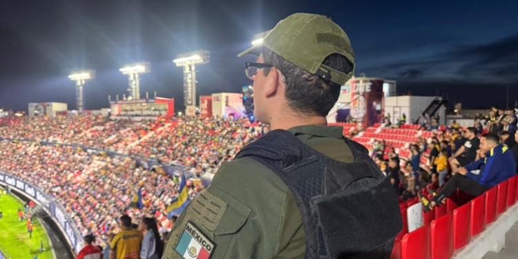 ESTADO REFUERZA LA SEGURIDAD POR LA VISITA DE LAS ÁGUILAS DEL AMÉRICA ESTE MIÉRCOLES