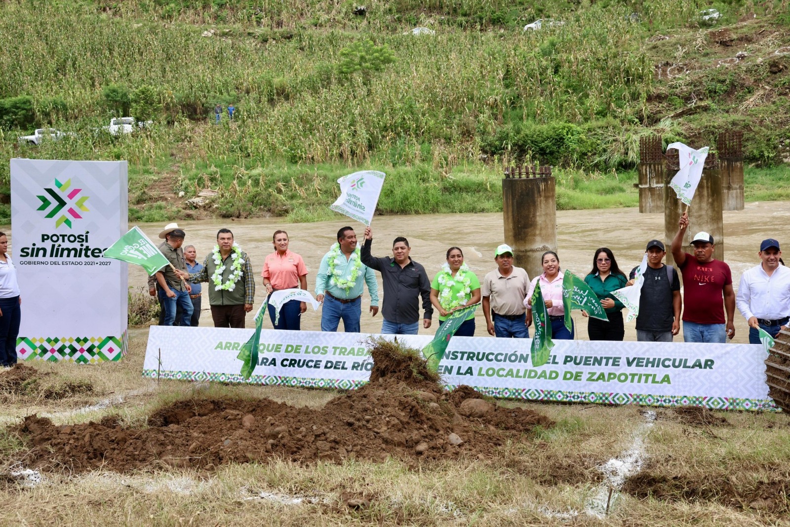 RICARDO GALLARDO CELEBRARÁ CON POTOSINOS OBRAS SIN LÍMITES EN HUASTECA