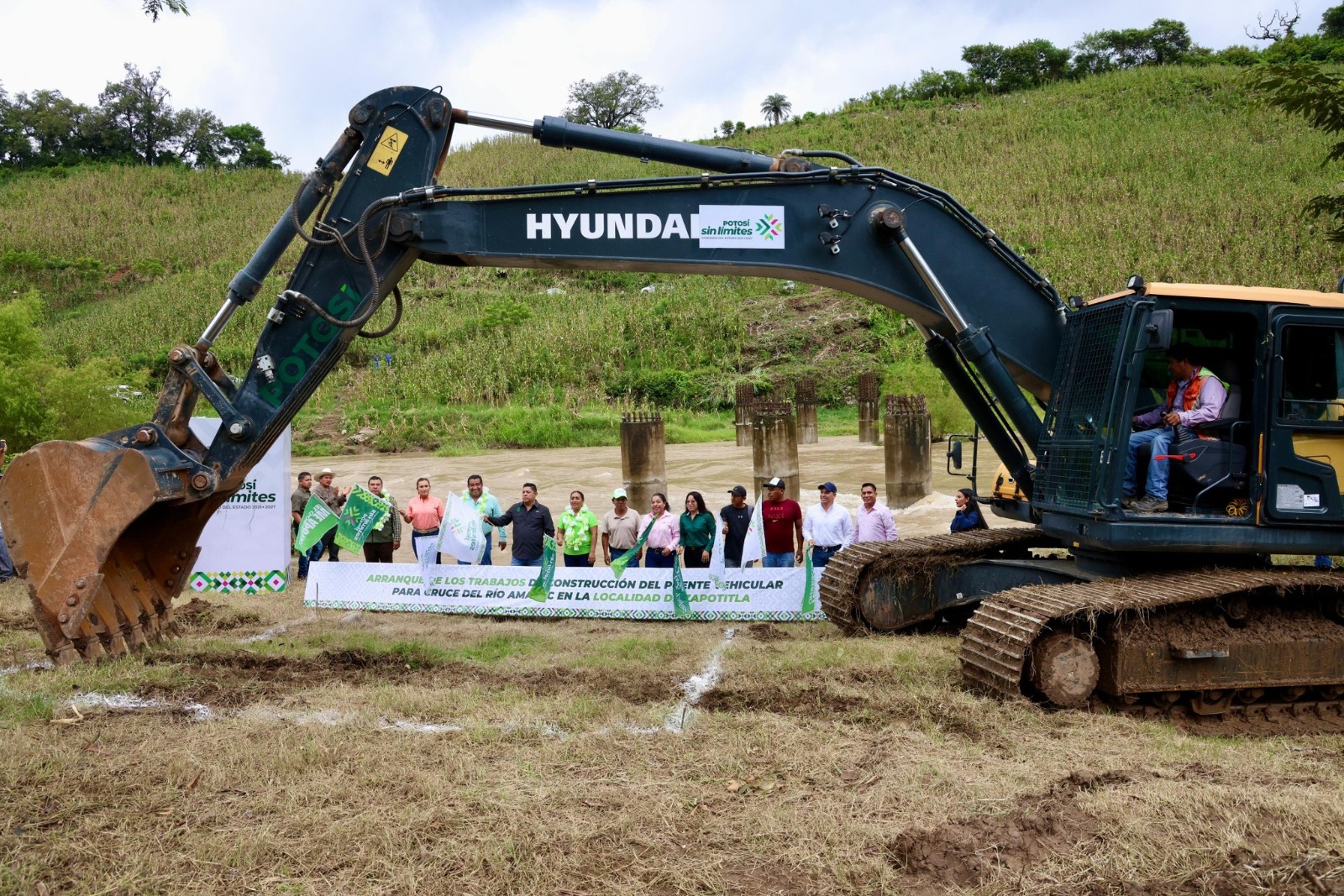 RICARDO GALLARDO CELEBRARÁ CON POTOSINOS OBRAS SIN LÍMITES EN HUASTECA
