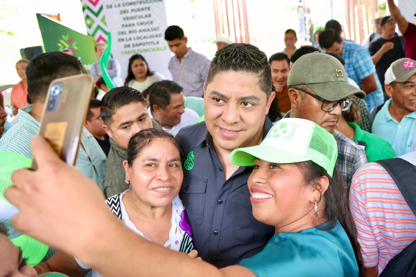 RICARDO GALLARDO CELEBRARÁ CON POTOSINOS OBRAS SIN LÍMITES EN HUASTECA