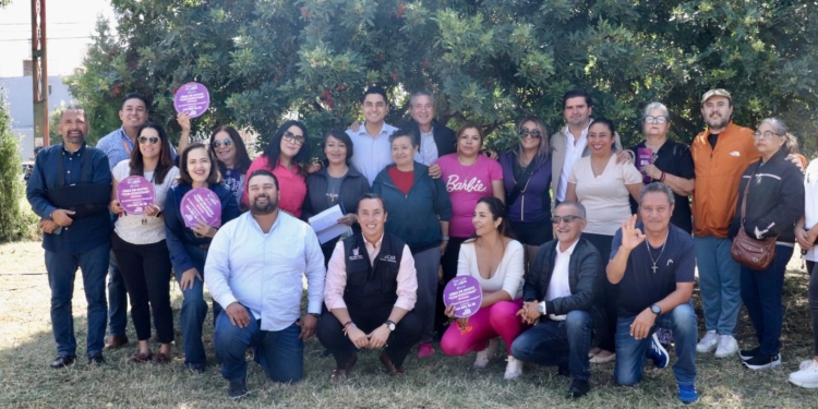 Capital al 100 celebra primer aniversario con remozamiento en jardín de colonia El Rosedal