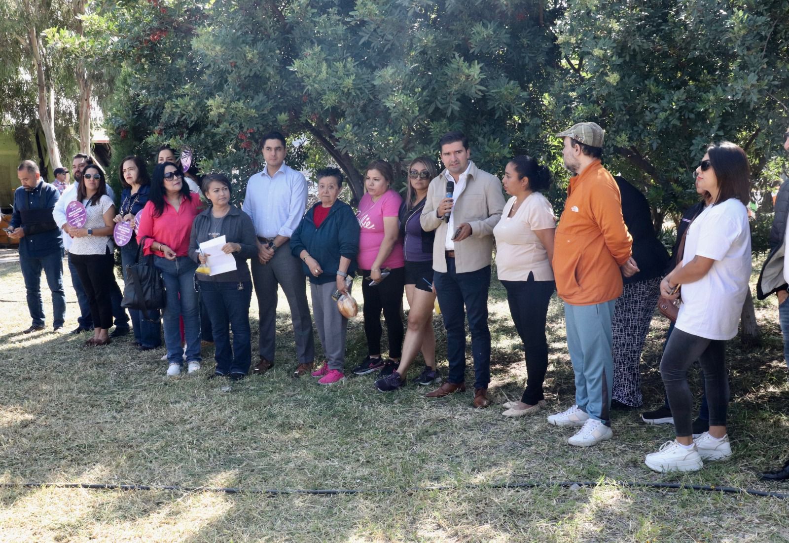Capital al 100 celebra primer aniversario con remozamiento en jardín de colonia El Rosedal