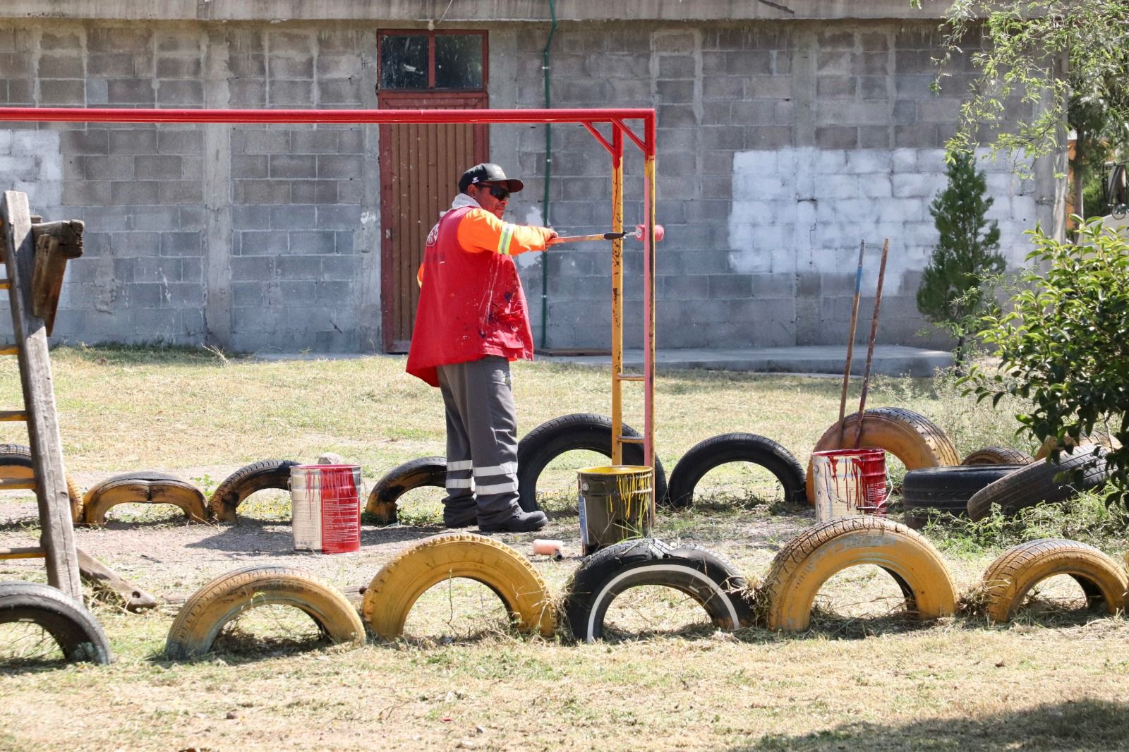 Capital al 100 celebra primer aniversario con remozamiento en jardín de colonia El Rosedal