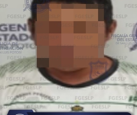 POR APARENTE VIOLACIÓN, LA POLICÍA DE FISCALÍA DE SLP DETUVO A BERNARDO “N”