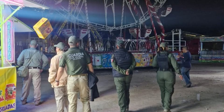 Guardia Civil Estatal, coadyuva en tareas preventivas en la Feria de Villa de Pozos