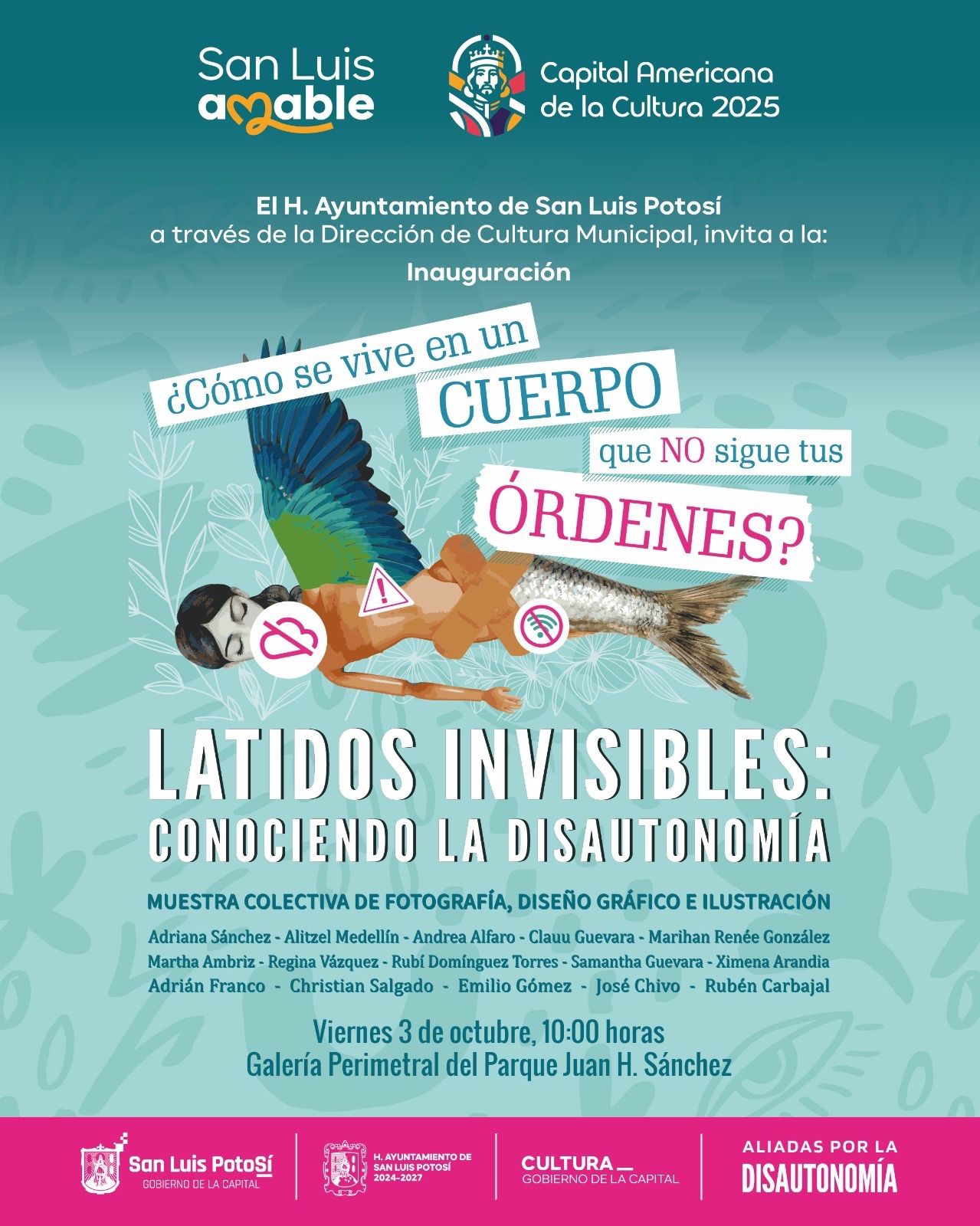 El Gobierno de la Capital presentará la exposición “Latidos Invisibles: conociendo la Disautonomía”, en el Parque De Morales.