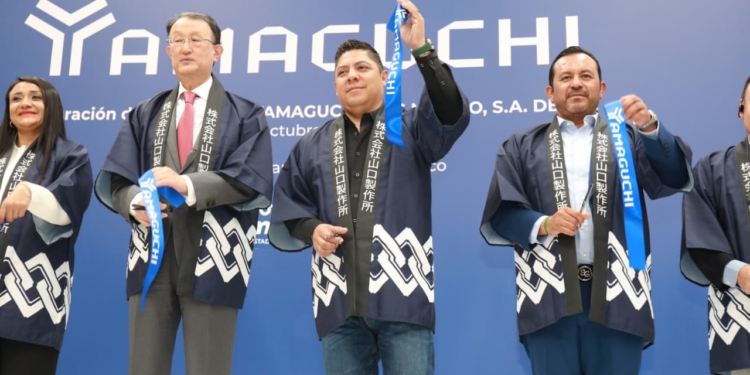 SAN LUIS AVANZA EN ATRACCIÓN DE INVERSIÓN; RICARDO GALLARDO INAUGURA NUEVA PLANTA JAPONESA