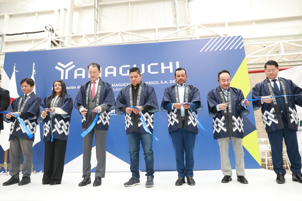 SAN LUIS AVANZA EN ATRACCIÓN DE INVERSIÓN; RICARDO GALLARDO INAUGURA NUEVA PLANTA JAPONESA