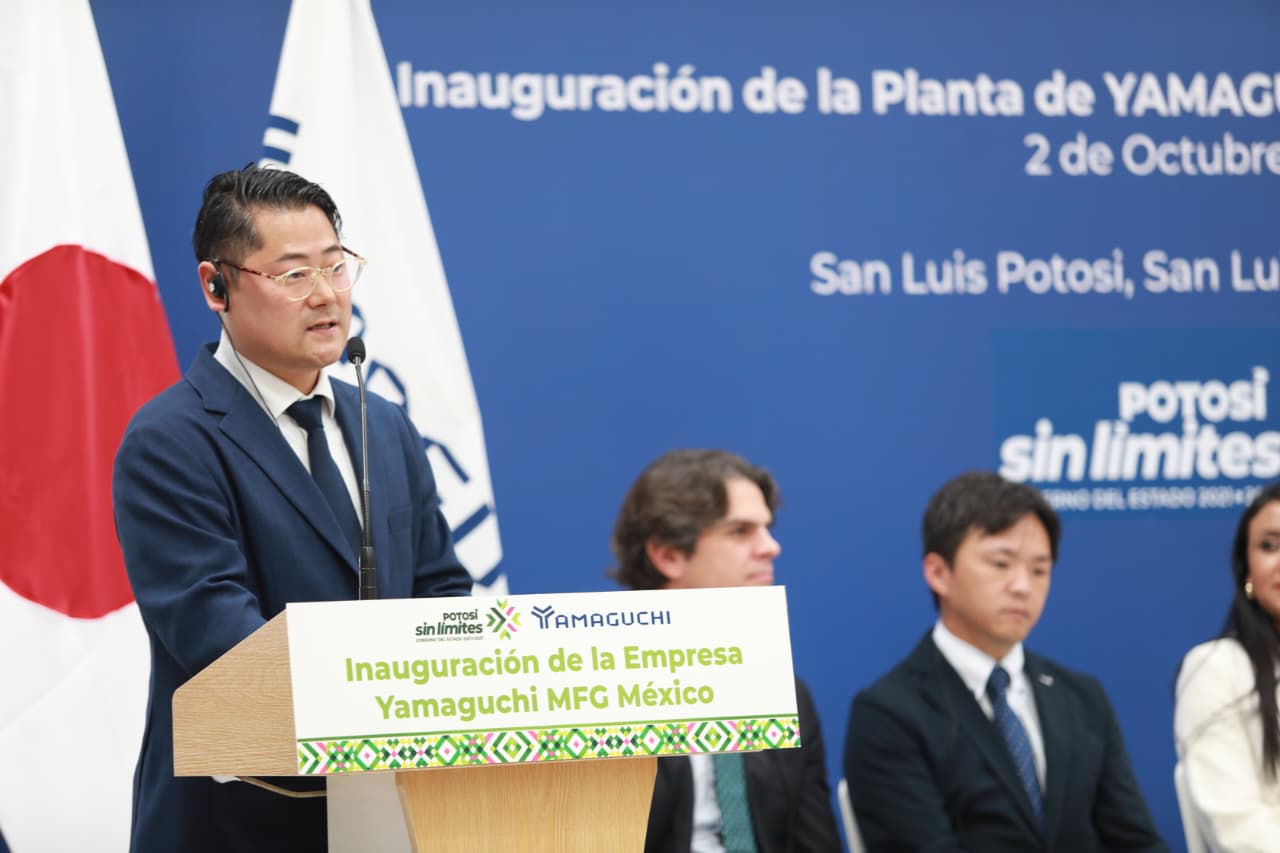 SAN LUIS AVANZA EN ATRACCIÓN DE INVERSIÓN; RICARDO GALLARDO INAUGURA NUEVA PLANTA JAPONESA