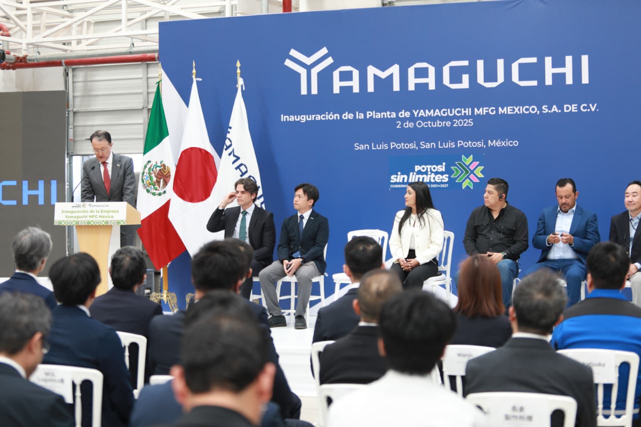 SAN LUIS AVANZA EN ATRACCIÓN DE INVERSIÓN; RICARDO GALLARDO INAUGURA NUEVA PLANTA JAPONESA
