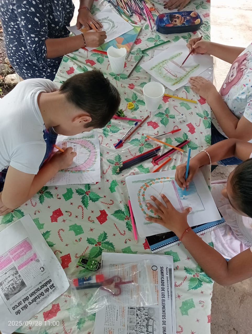 TALLERES DE ELABORACIÓN DE ALTARES DEL XANTOLO EN EL SUR DE LA HUASTECA POTOSINA