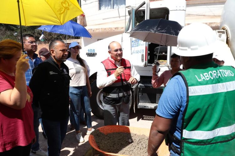 Alcalde Enrique Galindo impulsa histórica modernización de la colonia Mártires de la Revolución
