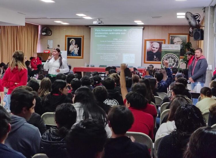 COORDINACIÓN ESPECIALIZADA EN JUSTICIA PENAL PARA ADOLESCENTES PROMUEVE LA SALUD MENTAL Y LA PREVENCIÓN DE ADICCIONES EN ESCUELAS DEL NIVEL BÁSICO