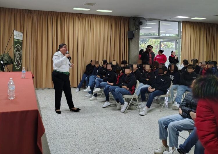 COORDINACIÓN ESPECIALIZADA EN JUSTICIA PENAL PARA ADOLESCENTES PROMUEVE LA SALUD MENTAL Y LA PREVENCIÓN DE ADICCIONES EN ESCUELAS DEL NIVEL BÁSICO