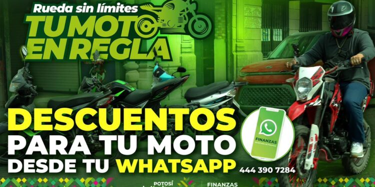 INVITAN A REGULARIZAR MOTOCICLETAS A TRAVÉS DE WHATSAPP •