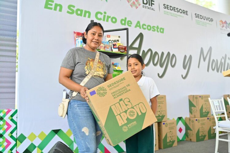 MÁS DE 31 MIL PAQUETES ALIMENTARIOS ENVÍA GOBIERNO ESTATAL A CIUDAD VALLES