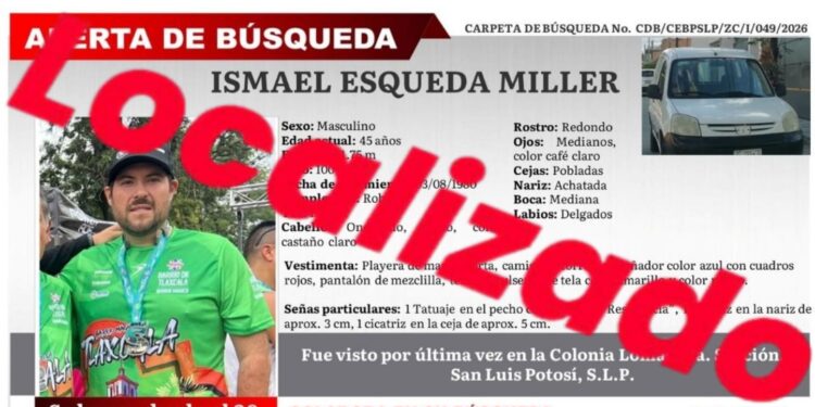 RESPUESTA Y ATENCIÓN INMEDIATA DE CEBP DA RESULTADOS CON LOCALIZACIÓN OPORTUNA