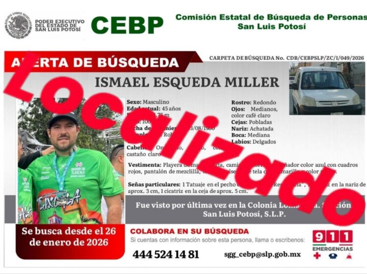 RESPUESTA Y ATENCIÓN INMEDIATA DE CEBP DA RESULTADOS CON LOCALIZACIÓN OPORTUNA