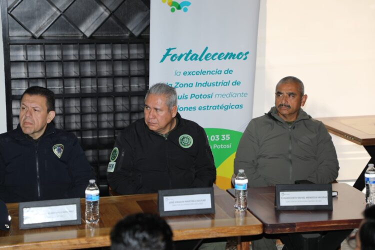 GCE Y DIVISIÓN CAMINOS FORTALECEN ESTRATEGIA DE SEGURIDAD EN EL SECTOR INDUSTRIAL POTOSINO
