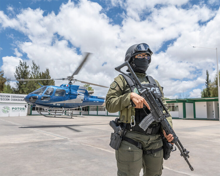 GUARDIA CIVIL ESTATAL TRABAJA SIN LÍMITES POR UN POTOSI SEGURO