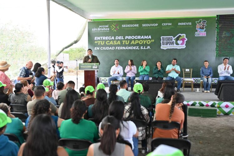 EN 2026 FAMILIAS POTOSINAS TENDRÁN MÁS LOTES GRATUITOS: RICARDO GALLARDO