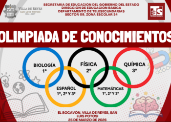 REALIZARÁN OLIMPIADA DEL CONOCIMIENTO EN VILLA DE REYES