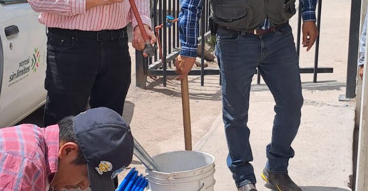 ESTADO BRINDA MANTENIMIENTO AL SISTEMA DE AGUA EN ESCALERILLAS