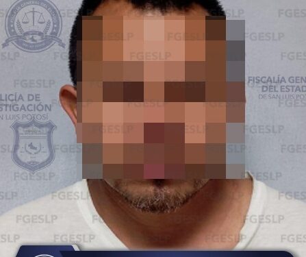 DETIENE FISCALÍA DE SLP A SEÑALADO DE ROBO EN LA ZONA METROPOLITANA POTOSINA