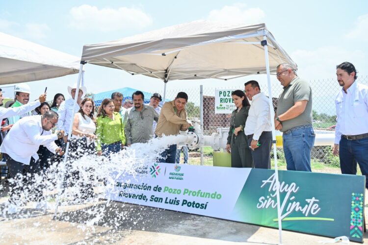 RICARDO GALLARDO REFUERZA INFRAESTRUCTURA HÍDRICA QUE GARANTIZA AGUA A LAS FAMILIAS POTOSINAS
